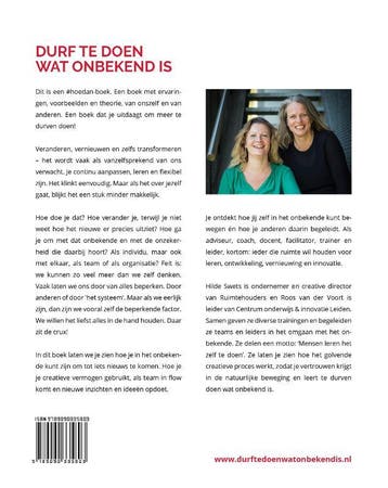 Durf te doen wat onbekend is 9789090335803 Hilde Swets, Boeken, Verzenden, Zo goed als nieuw, Hilde Swets