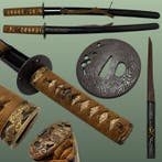 Katana - Antiek Nihonto, Dragon Fuchikashira Koshirae voor