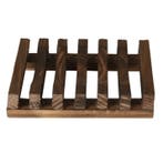 HappySoaps Shampoo Bar & Zeep Houder - Donker Hout, Ophalen of Verzenden, Nieuw, Shampoo of Conditioner