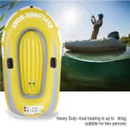 Opblaasbare kajak 2 personen PVC kano varen vissen 114x188 c, Verzenden, Nieuw