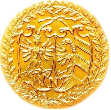 Duitsland, Nürnberg. Goldgulden 1579, Schießgoldgulden. Very