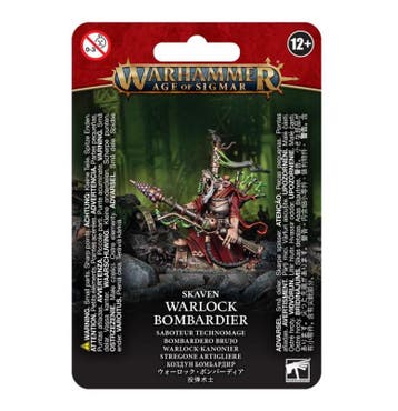 Skaven Warlock Bombardier (Warhammer nieuw), Ophalen of Verzenden, Nieuw