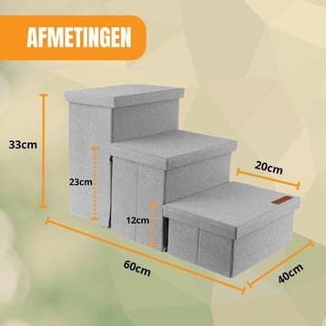 2dekans | Hondentrap Stevig Model Hondentrapje Voor Honden, Ophalen of Verzenden, Zo goed als nieuw