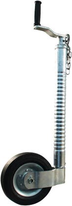 Zware Neuswiel Geribd - 48mm - Steunwiel -  205 X 55mm Wiel, Auto diversen, Aanhangwagen-onderdelen, Ophalen of Verzenden, Nieuw