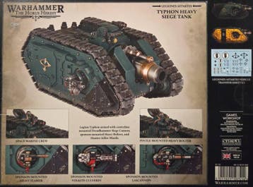 Warhammer The Horus Heresy Typhon Heavy Siege Tank, Ophalen of Verzenden, Nieuw