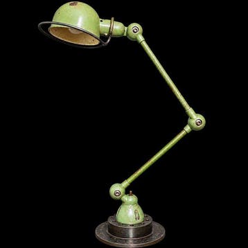 Staande lamp - Aluminium, IJzer, Emaille - Jielde Werkplaats
