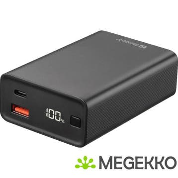 Sandberg Travel Powerbank 20000 PD65W, Telecommunicatie, Powerbanks, Verzenden, Nieuw, Sandberg