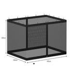 Insectennet 4 x 3 x 2 m - 2 ritsen, Tuin en Terras, Partytenten, Ophalen of Verzenden, Nieuw