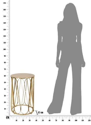 KLEINE TAFEL VENETIË CM Ø 37X58 - 1422710000, Ophalen of Verzenden, Nieuw