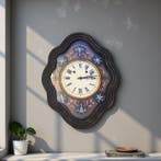 Osraam - Hout, Messing - 1850-1900, Antiek en Kunst, Antiek | Klokken