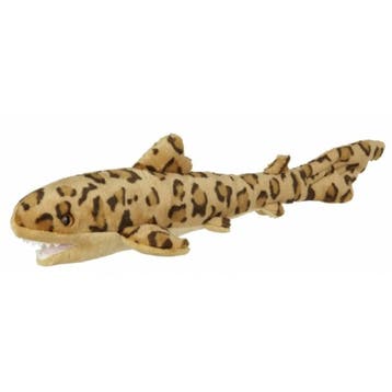 Nature Planet luipaard haai knuffel - pluche - 50 cm, Verzenden, Nieuw
