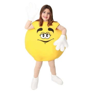 Gele snoep feestkleding kinderen - Funny overig, Ophalen of Verzenden, Nieuw