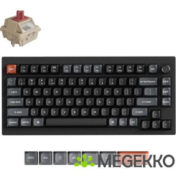 Keychron V1 Ultra Silk POM Red Switch Draadloos Mechanisch, Verzenden, Nieuw, Keychron