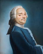 After Maurice Quentin de La Tour (1704-1788) - Gentilhomme, Antiek en Kunst