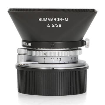 Leica Summaron-M 28mm F5.6 zilver (11695) - 1 jaar garantie, Audio, Tv en Foto, Fotografie | Lenzen en Objectieven, Ophalen of Verzenden