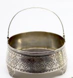 Suikerkom - .875 (84 Zolotniki) zilver, Antiek en Kunst