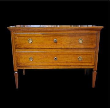 Commode - Walnoot, Antiek en Kunst
