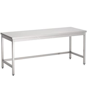 Rvs werktafel zonder bodemschap 900x700x900 mm, Verzenden, Nieuw in verpakking