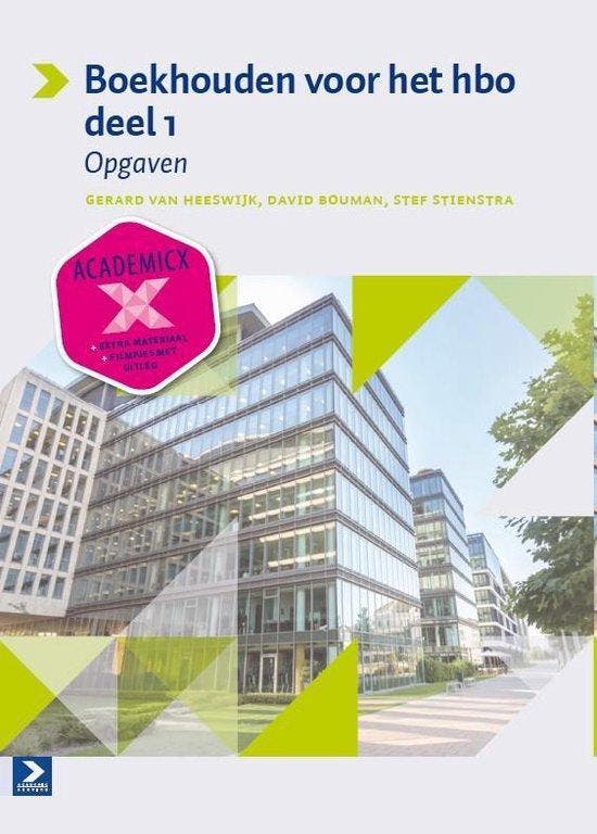9789039528112 Boekhouden voor het hbo 1 Opgaven, Boeken, Schoolboeken, Zo goed als nieuw, Verzenden