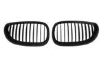 Grillen set | Nieren| BMW 5 serie E60 E61 2003-2010 zwart ma, Verzenden, Nieuw, BMW
