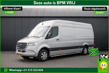 Zakelijke Lease |  Mercedes-Benz Sprinter 315 CDI RWD L3H2 |, Automaat, Gebruikt, Diesel, Multifunctioneel stuurwiel