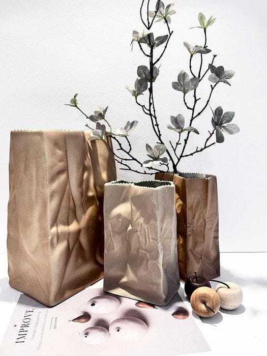 Rosenthal - Tapio Wirkkala - Vaas (3) - Maak geen rommel. -, Antiek en Kunst, Antiek | Meubels | Stoelen en Banken