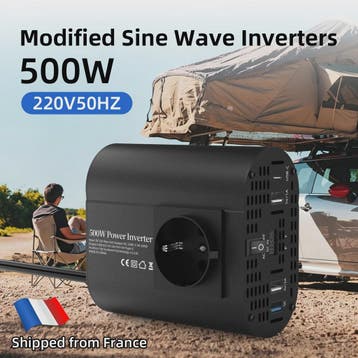Universele Omvormer 12V naar 220V: 400W, 500W, 1500W voor Au, Verzenden, Nieuw