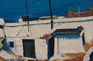 Escuela Impresionista Europea (XX) - Paredes Blancas, Antiek en Kunst