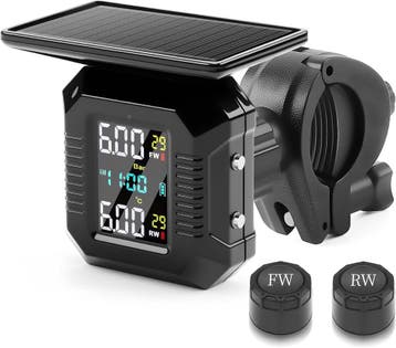 Motor Bandenspanning Monitor | 40% Korting - Solar/USB, Ophalen of Verzenden, Zo goed als nieuw