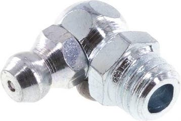90° Haakse Smeernippel Staal M8x1.25 DIN 71412 [5 Stuks], Verzenden, Nieuw
