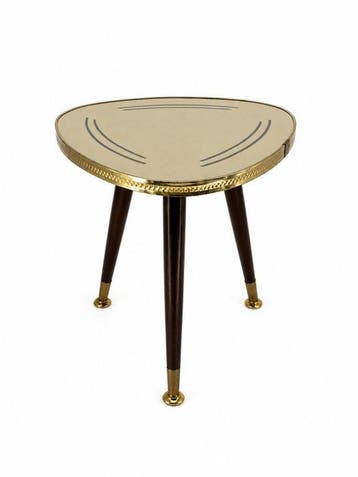 Bijzettafel - Hout, Metaal, Laminaat