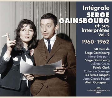 cd - serge gainsbourg &amp; juliette greco, petula clark,..., Verzenden, Zo goed als nieuw