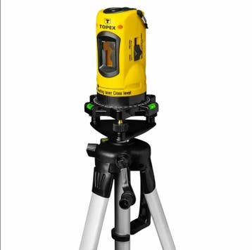 Kruislijn laser - Zelfnivellerend - 650nm - 10 meter - Met s, Ophalen of Verzenden, Nieuw