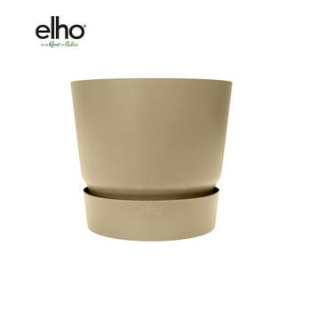 Green Bubble - Pot Elho Greenville golden sand - Ø, Tuin en Terras, Ophalen of Verzenden, Nieuw