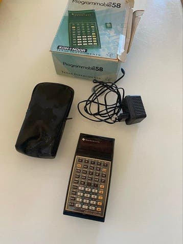 Texas Instruments, TI-58 - Rekenmachine - 1970-1980, Nieuw