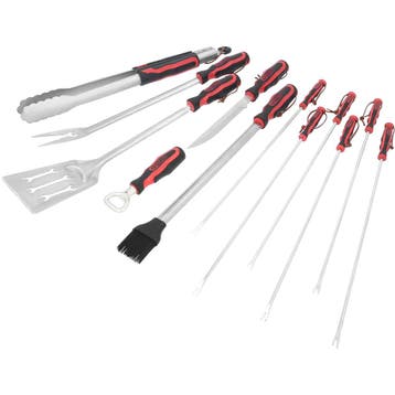 KS Tools Barbecue Grillset in Koffer 12-delig, Verzenden, Nieuw