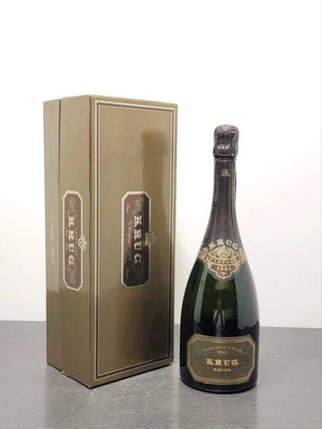 1985 Krug, Champagne Vintage - Reims Brut - 1 Fles (0,75, Nieuw