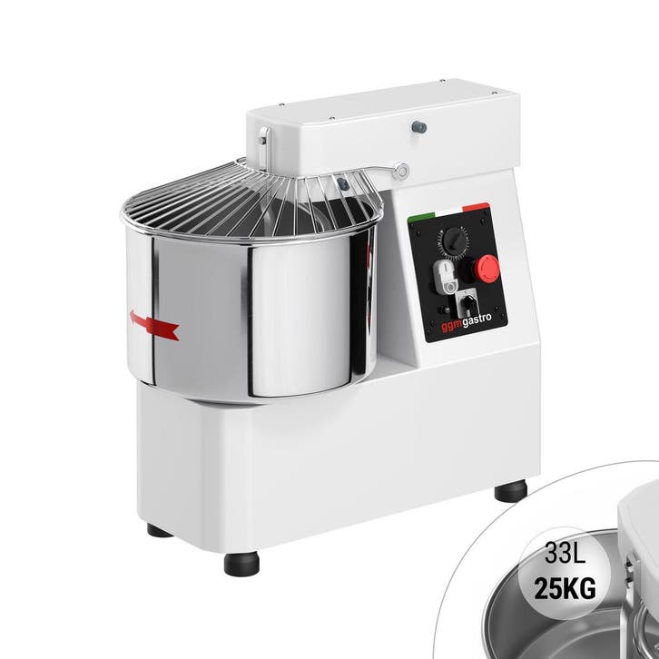 GGM Gastro | Deegkneedmachine / Spiraalkneder - 33L / 25kg |, Witgoed en Apparatuur, Keukenmixers, Verzenden
