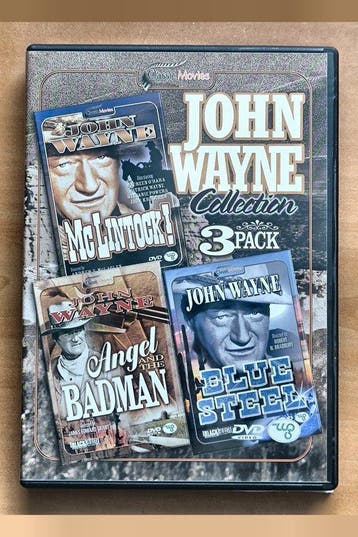 John Wayne Collection 3 Pack McLintock / Blue Steel / Angel, Verzenden, Nieuw in verpakking