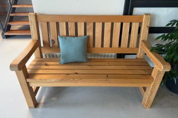 Rockwood® Tuinbank Massief Grenen 1.60m inclusief montage, Ophalen of Verzenden, Nieuw, Hout