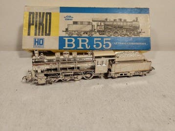 Piko H0 - Stoomlocomotief met tender (1) - BR 55,, Hobby en Vrije tijd, Modeltreinen | H0, Nieuw