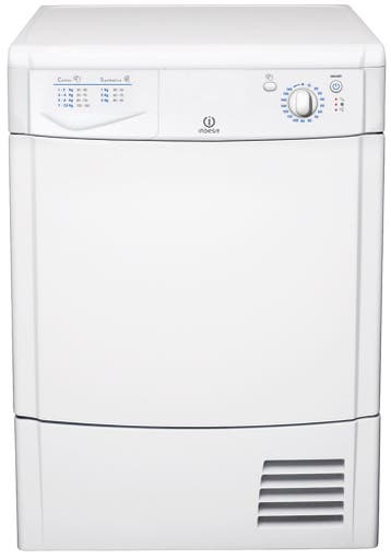 Indesit idc75 - Condensdroger - 7 kg - Uitgestelde Start -, Witgoed en Apparatuur, Wasdrogers, Ophalen of Verzenden, Zo goed als nieuw