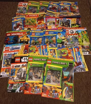 Lego Minifiguur - Minifigures - Ninjago , Marvel , Minecraft, Nieuw