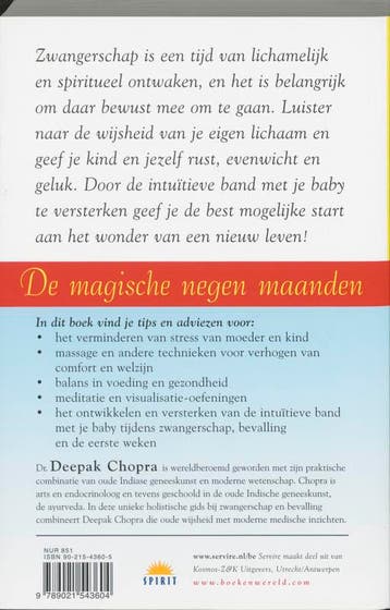 De magische negen maanden 9789021543604 Deepak Chopra, Verzenden, Gelezen, Deepak Chopra