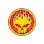 The Offspring - Skull Logo - Pin officiële merchandise, Ophalen of Verzenden, Nieuw, Kleding