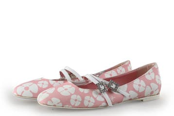 Roberto Festa Ballerinas in maat 37 Zilver, Overige kleuren, Verzenden, Ballerina's, Zo goed als nieuw