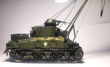 ASUKA / TASCA 1:35 - Model militair voertuig - US Tank, Nieuw