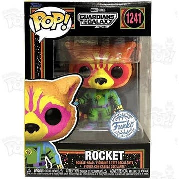 Funko Pop Marvel   Rocket 1241 Blacklight, Verzenden, Nieuw