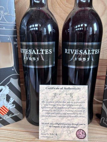 1951 NSCR, Rivesaltes - Rivesaltes - 2 Jennies (0.5L), Verzamelen, Nieuw