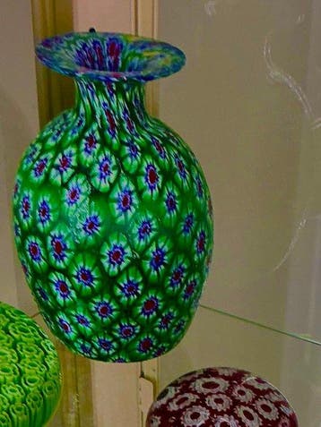 Murano - Vaas - Glas - Campanella- Murano- Glas, Antiek en Kunst